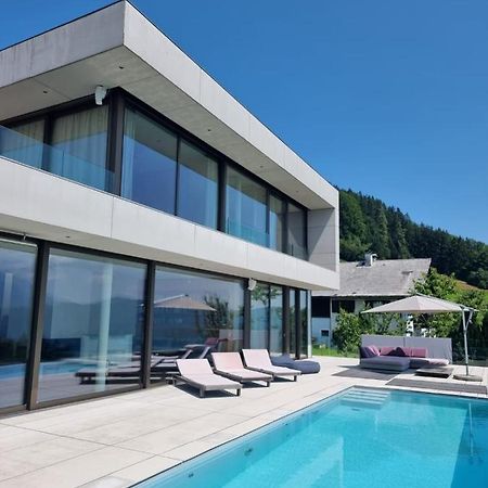 Attersee Luxury Design Villa With Dream Views, Large Pool And Sauna Nussdorf am Attersee Eksteriør billede