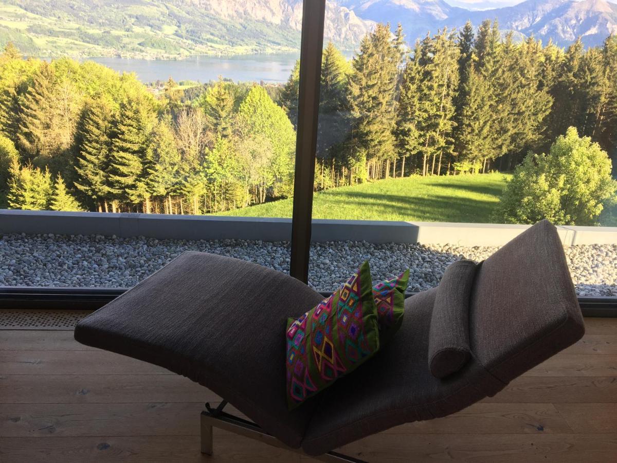 Attersee Luxury Design Villa With Dream Views, Large Pool And Sauna Nussdorf am Attersee Eksteriør billede