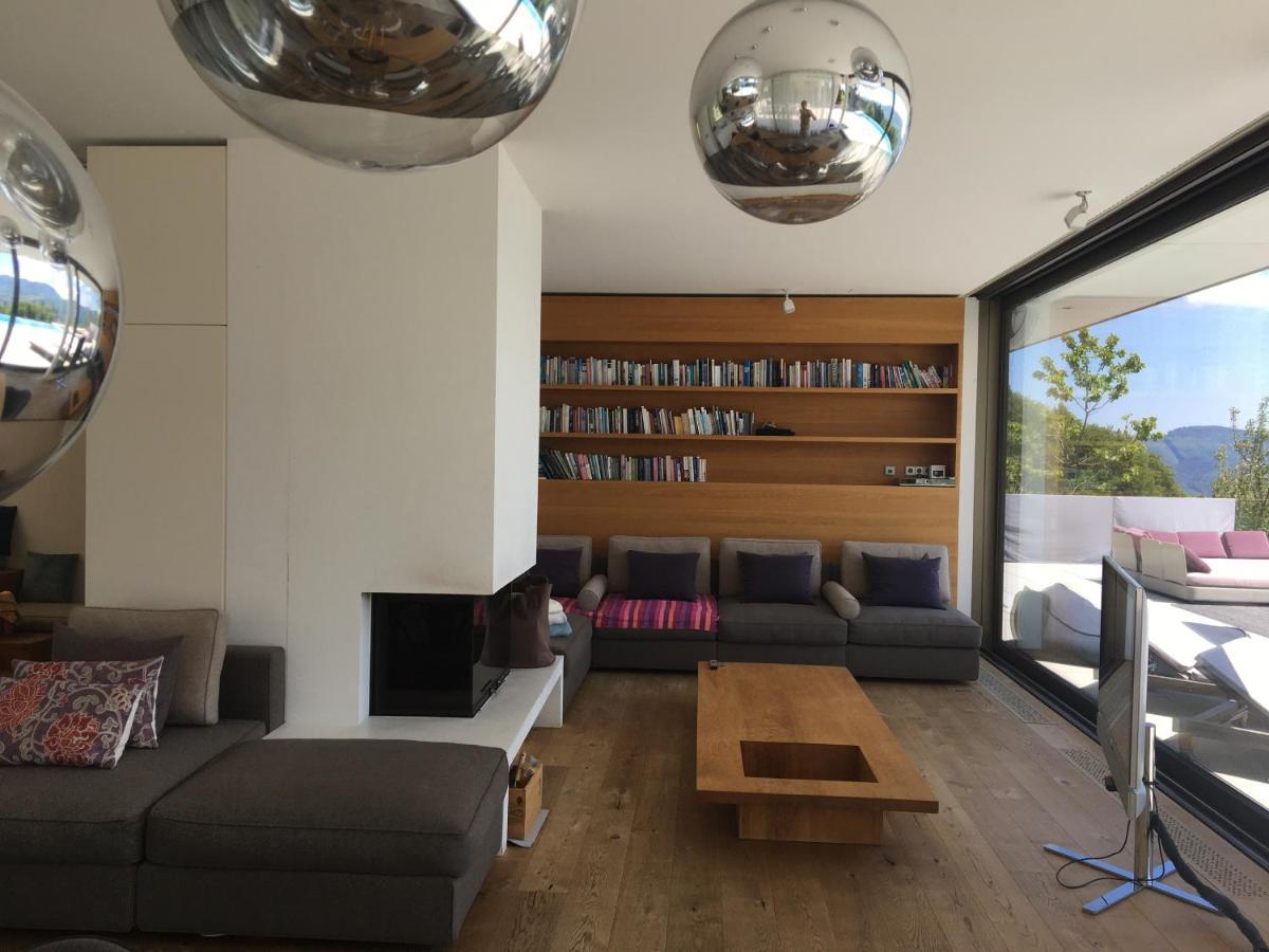 Attersee Luxury Design Villa With Dream Views, Large Pool And Sauna Nussdorf am Attersee Eksteriør billede