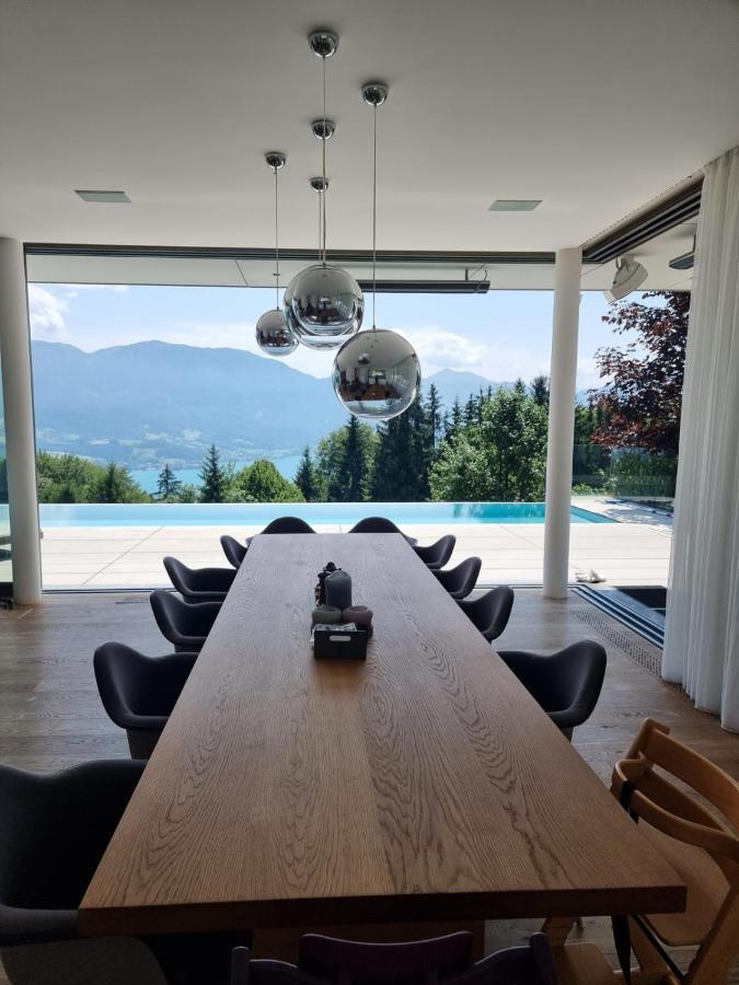 Attersee Luxury Design Villa With Dream Views, Large Pool And Sauna Nussdorf am Attersee Eksteriør billede