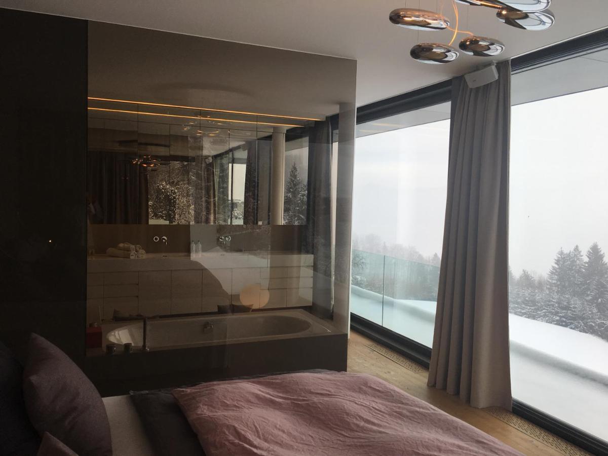 Attersee Luxury Design Villa With Dream Views, Large Pool And Sauna Nussdorf am Attersee Eksteriør billede