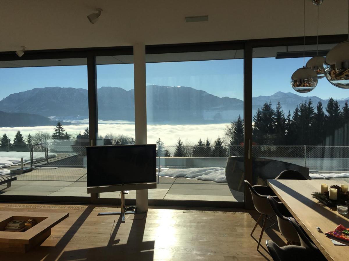 Attersee Luxury Design Villa With Dream Views, Large Pool And Sauna Nussdorf am Attersee Eksteriør billede